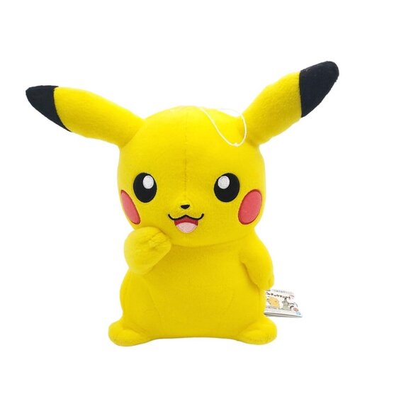 Pokemon Pikachu Bandai Spirits Stuffed Doll Plush Toy 10" - Picture 1 of 8